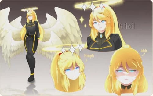 Character Design Sheet: Princess Novaria